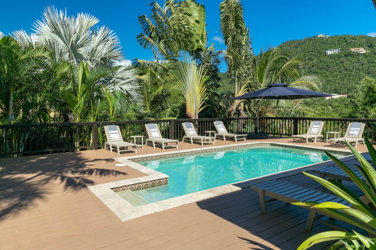 Salt Water Pool With Views