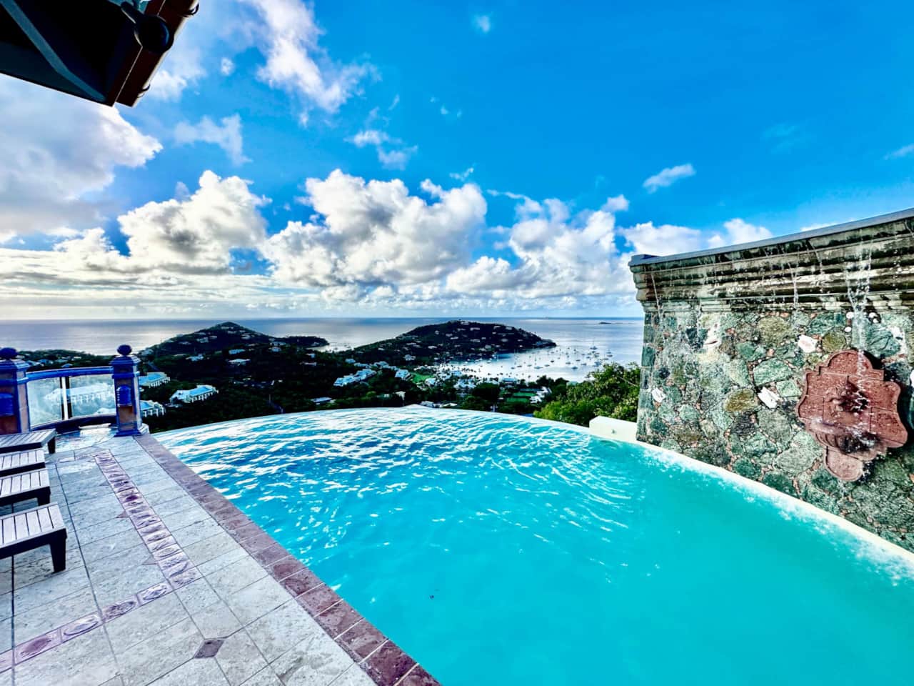Infinity Pool with Waterfall