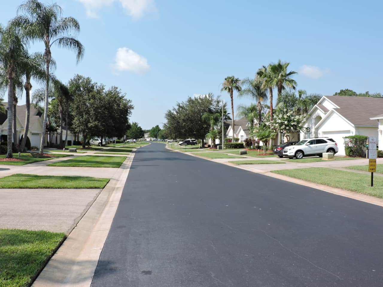 Your villa is on tree lined Lake Berkley Drive