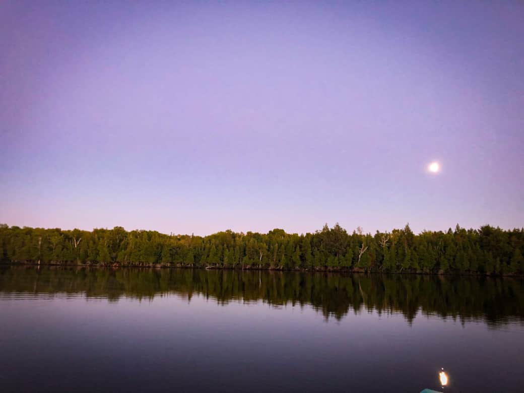 Moon rising 