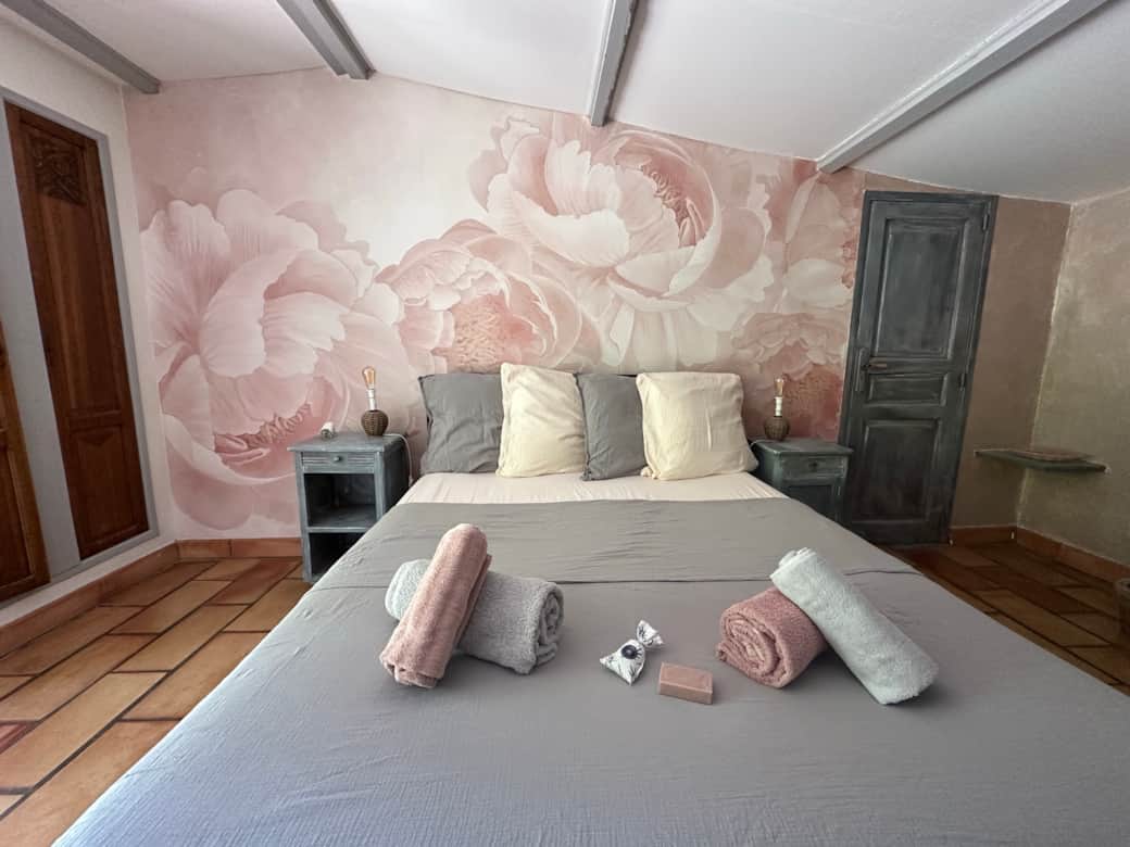 La Fleuriste charme vue globale chambre15m2 location chambredhote La Fleuriste charme vue globale chambre15m2 location chambredhote