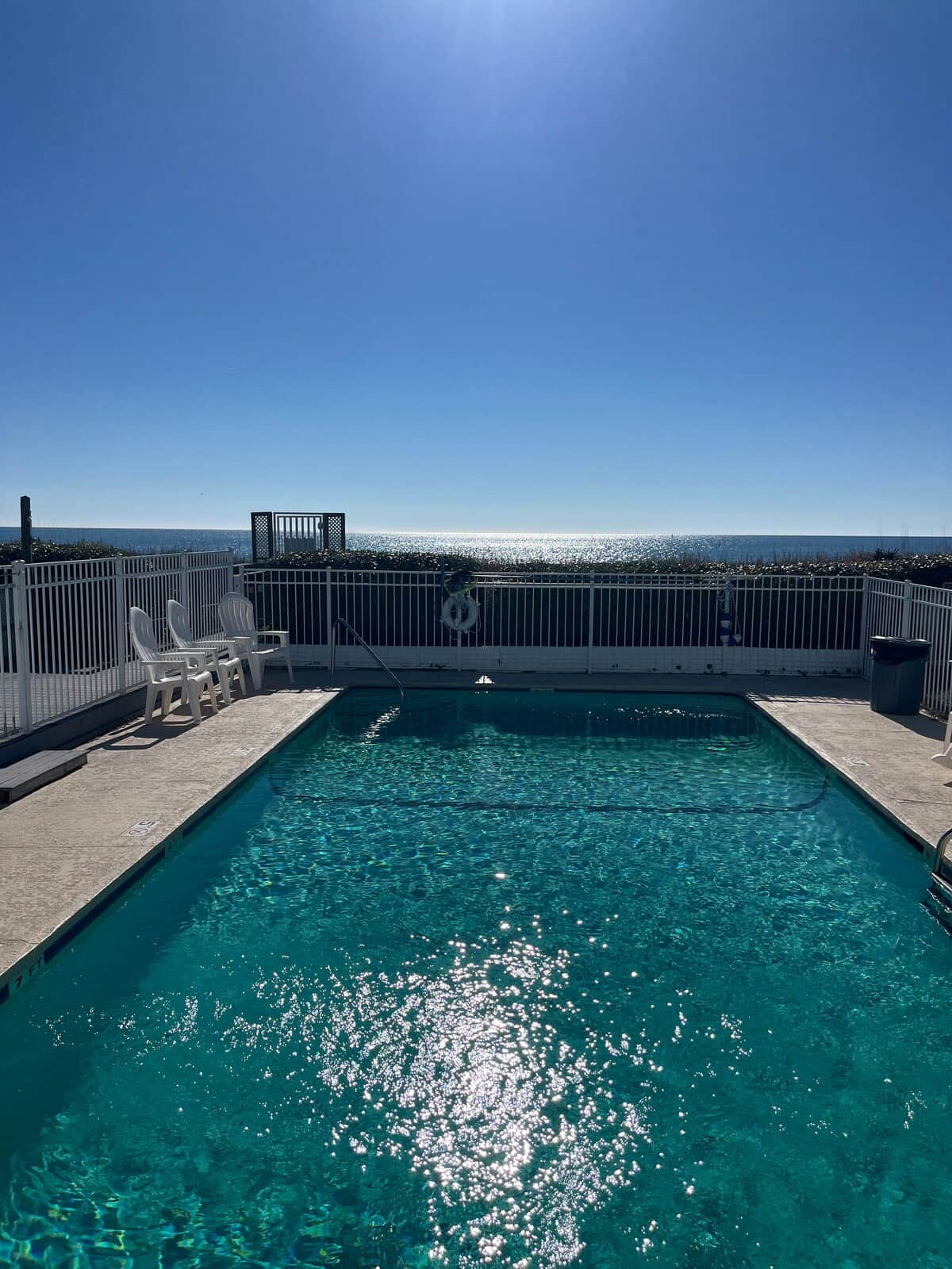 Private Beachside Pool