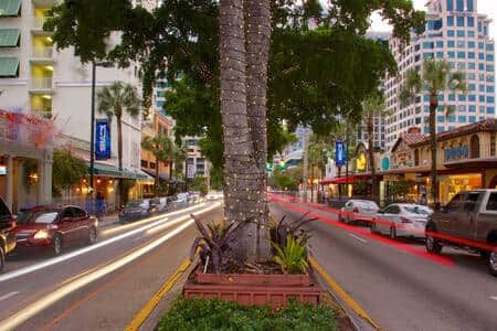 Nearby- Colorful downtown streets full of energy & charm.
