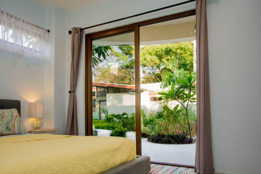 Guest bedroom 2 - patio exit