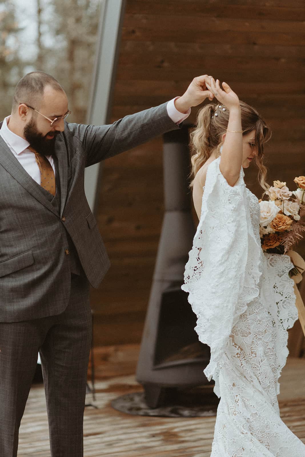 Danielle Aisling - Cabin Ontario Wedding-119