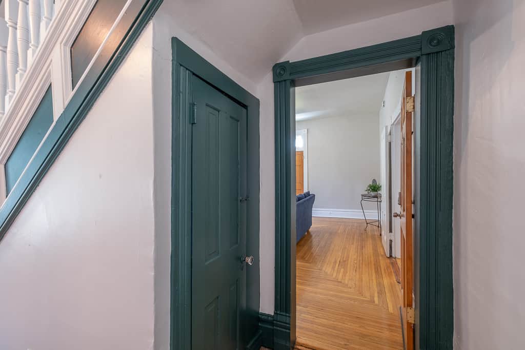 Front door for Unit 1 Front door for Unit 1