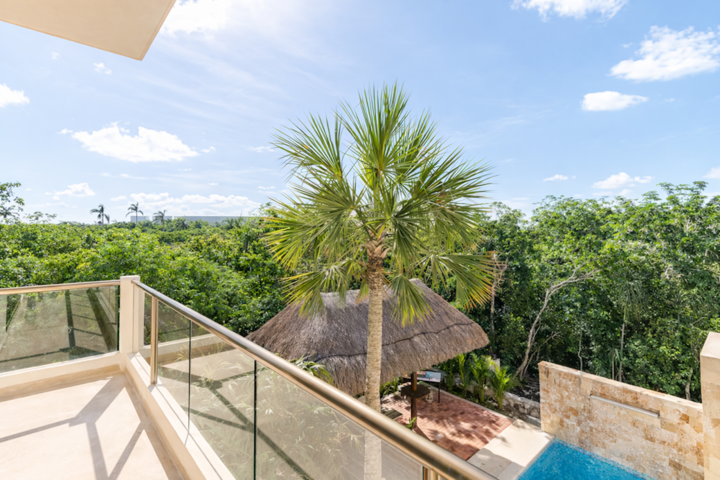 Tulum Country Home Balcon