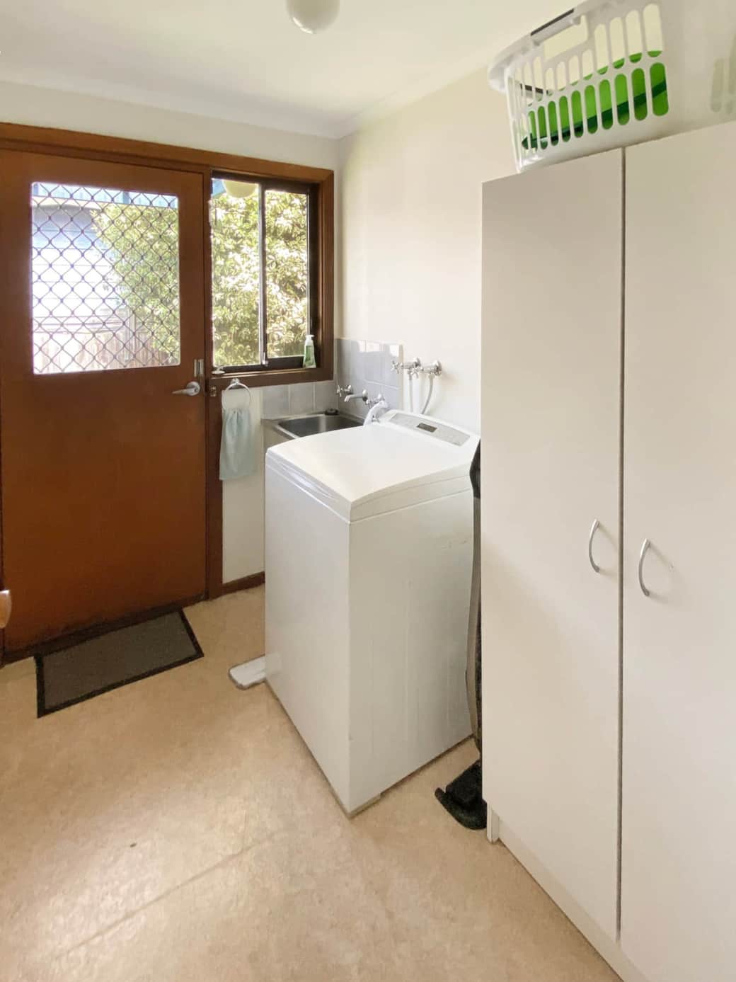 Laundry area