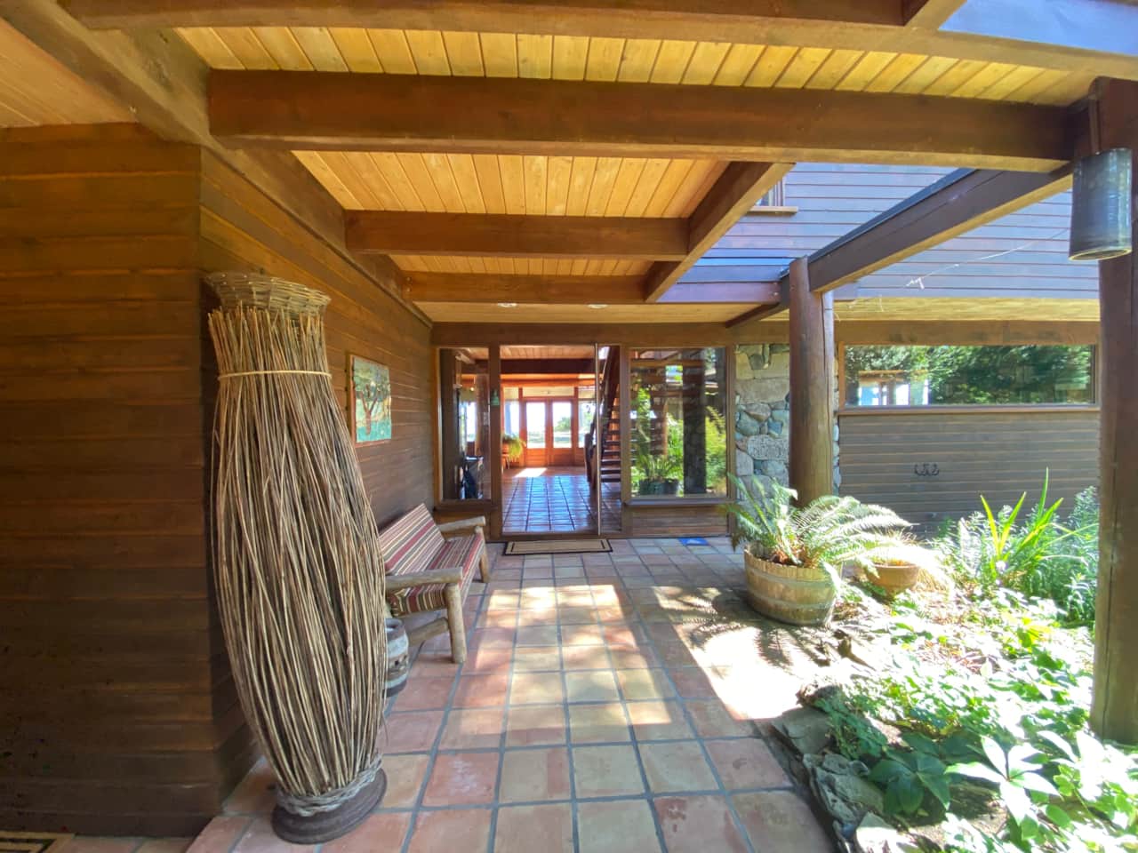 Breezeway entrance