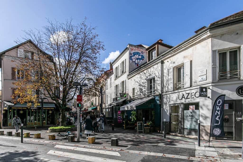 Vue du quartier