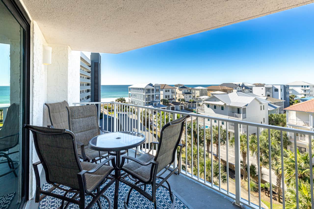 Private balcony accessible from family room or master suite