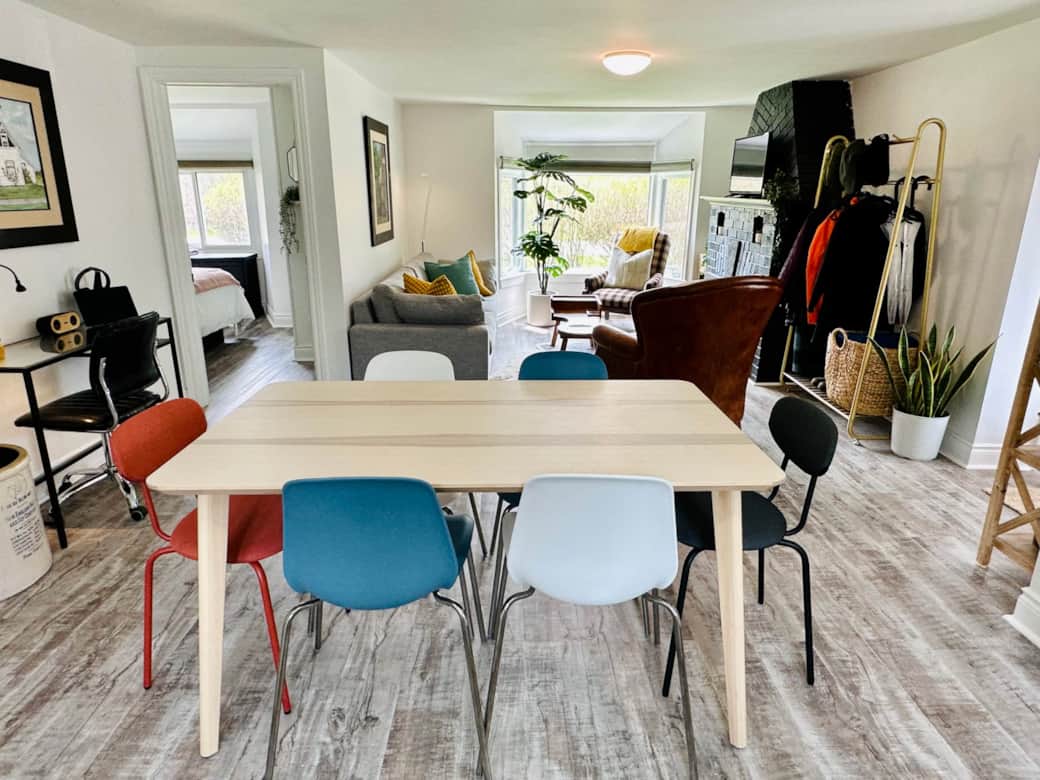 Space for board games and big meals