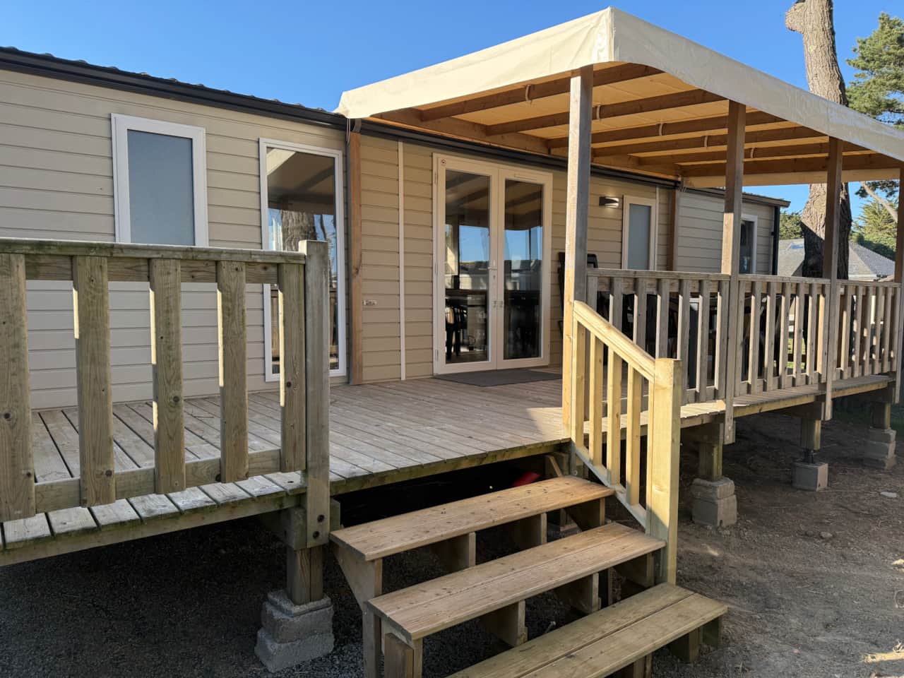 Mobilhome 3 chambres, 2 salles d'eau