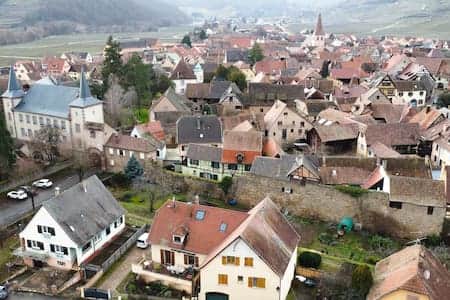 Vue de KIENTHZEIM avec la maison