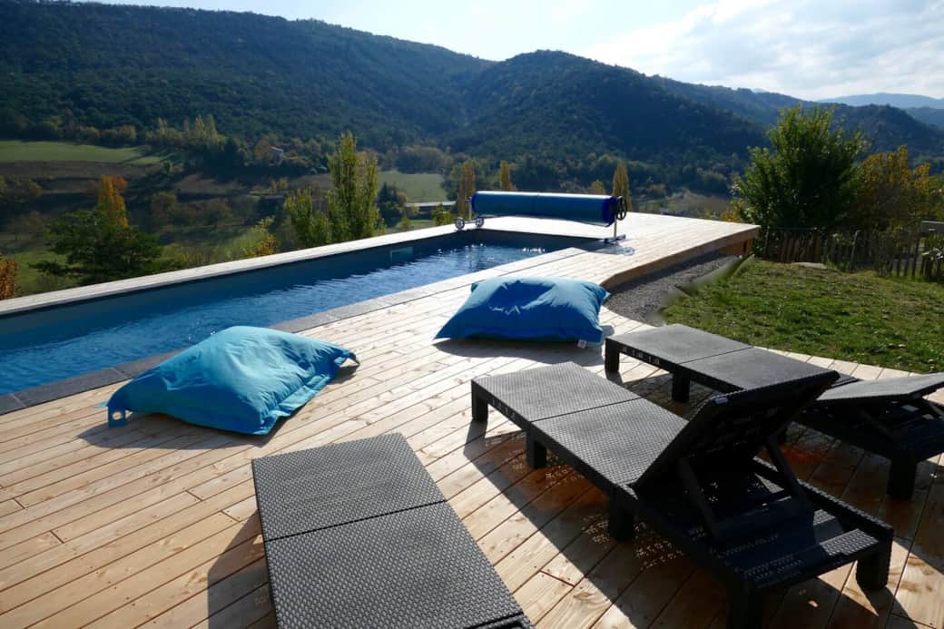 terrasse plein sud, vue panoramique