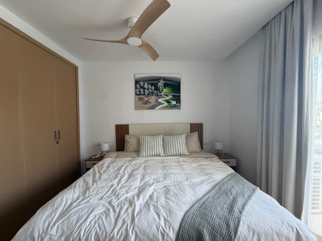 Main bedroom with king bed