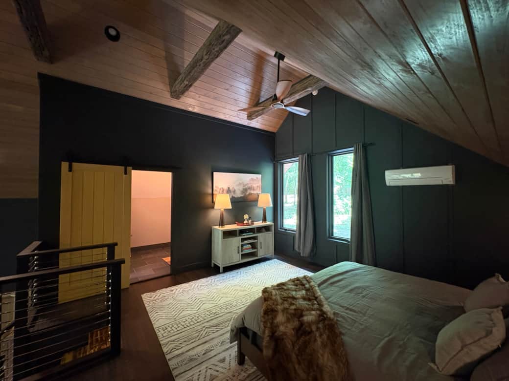 Loft King Bedroom View 3