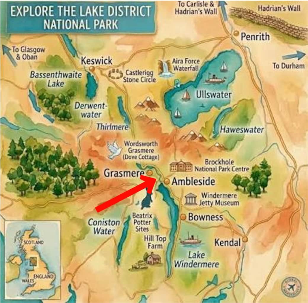 Map of the property location