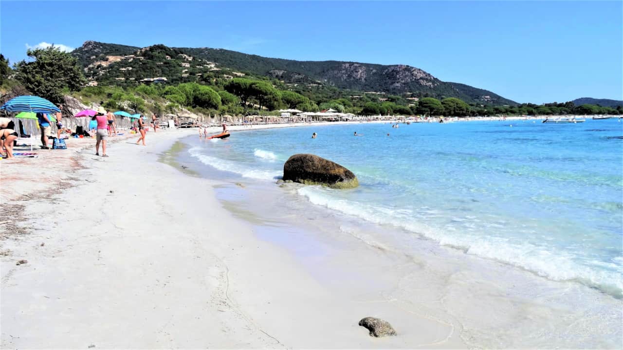 La spiaggia di Palombaggia.