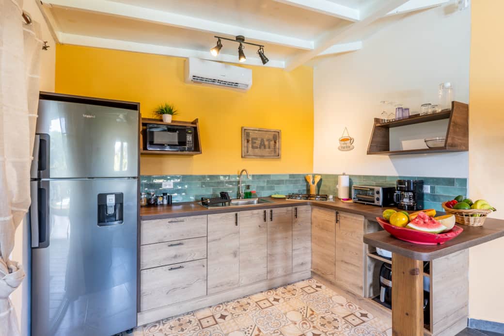 View of the kitchen