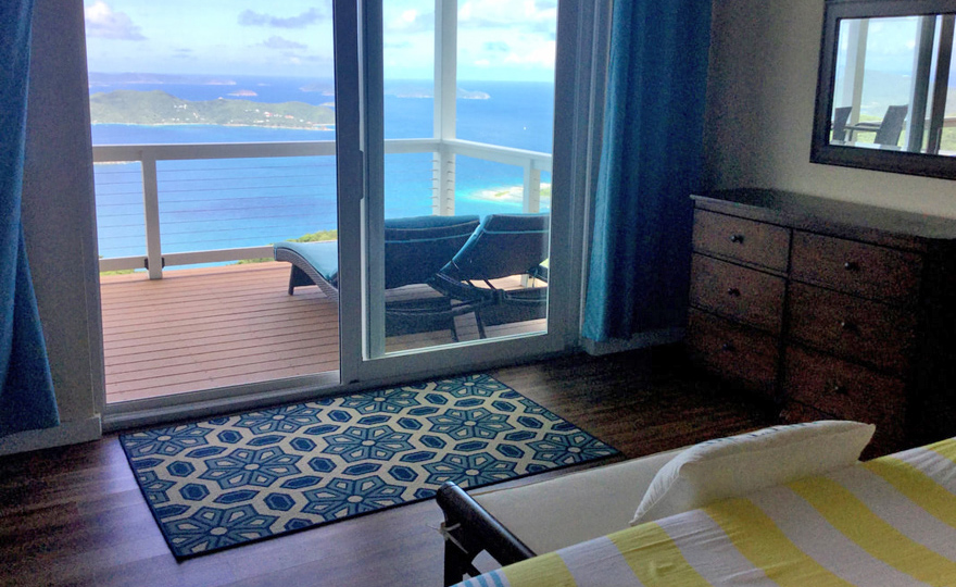 View from the bedroom