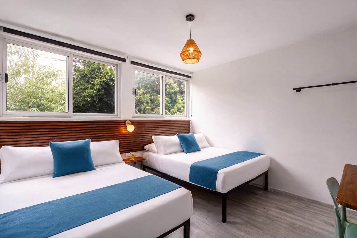 Double bed third floor