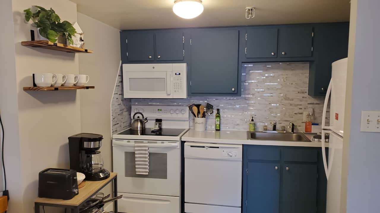 Newly updated kitchen