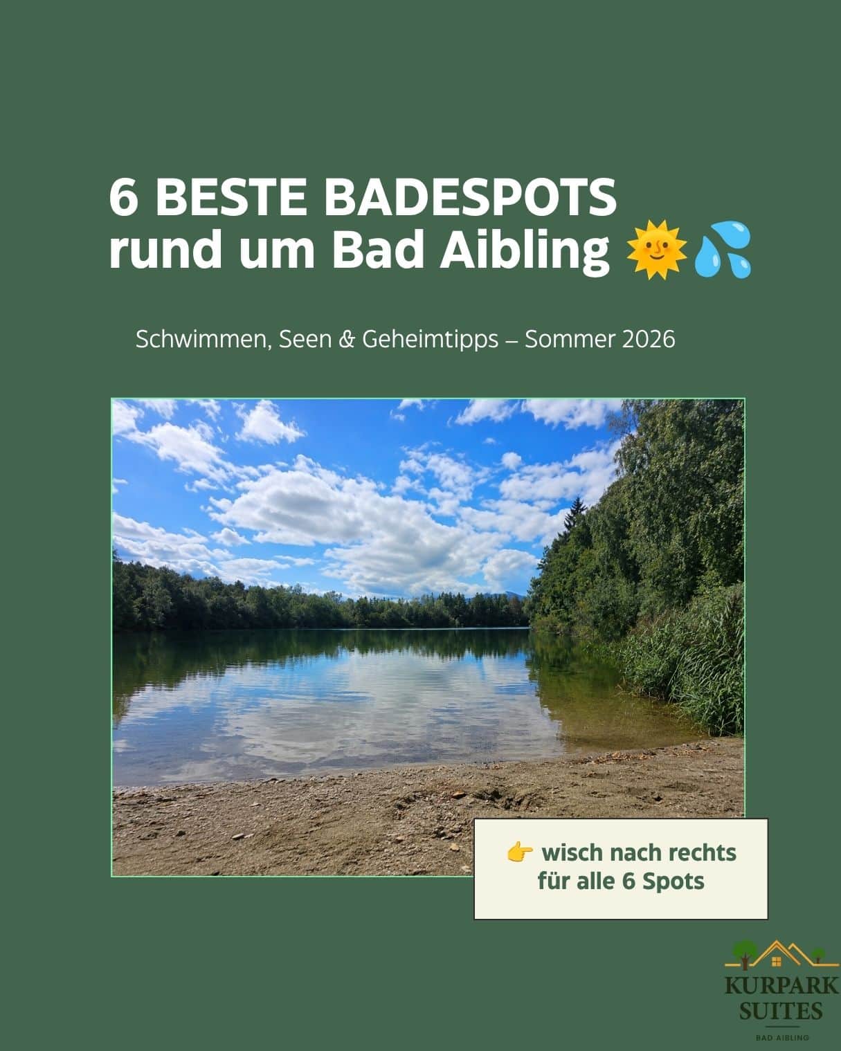I 6 migliori spot balneari a Bad Aibling