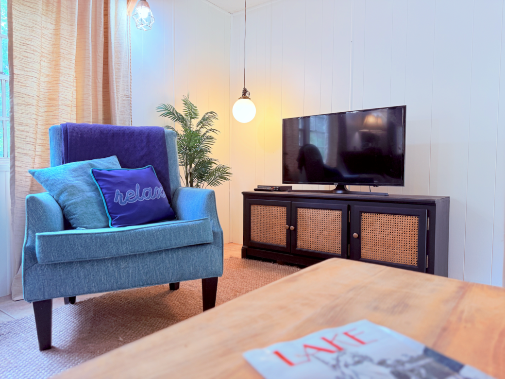 Living room TV console