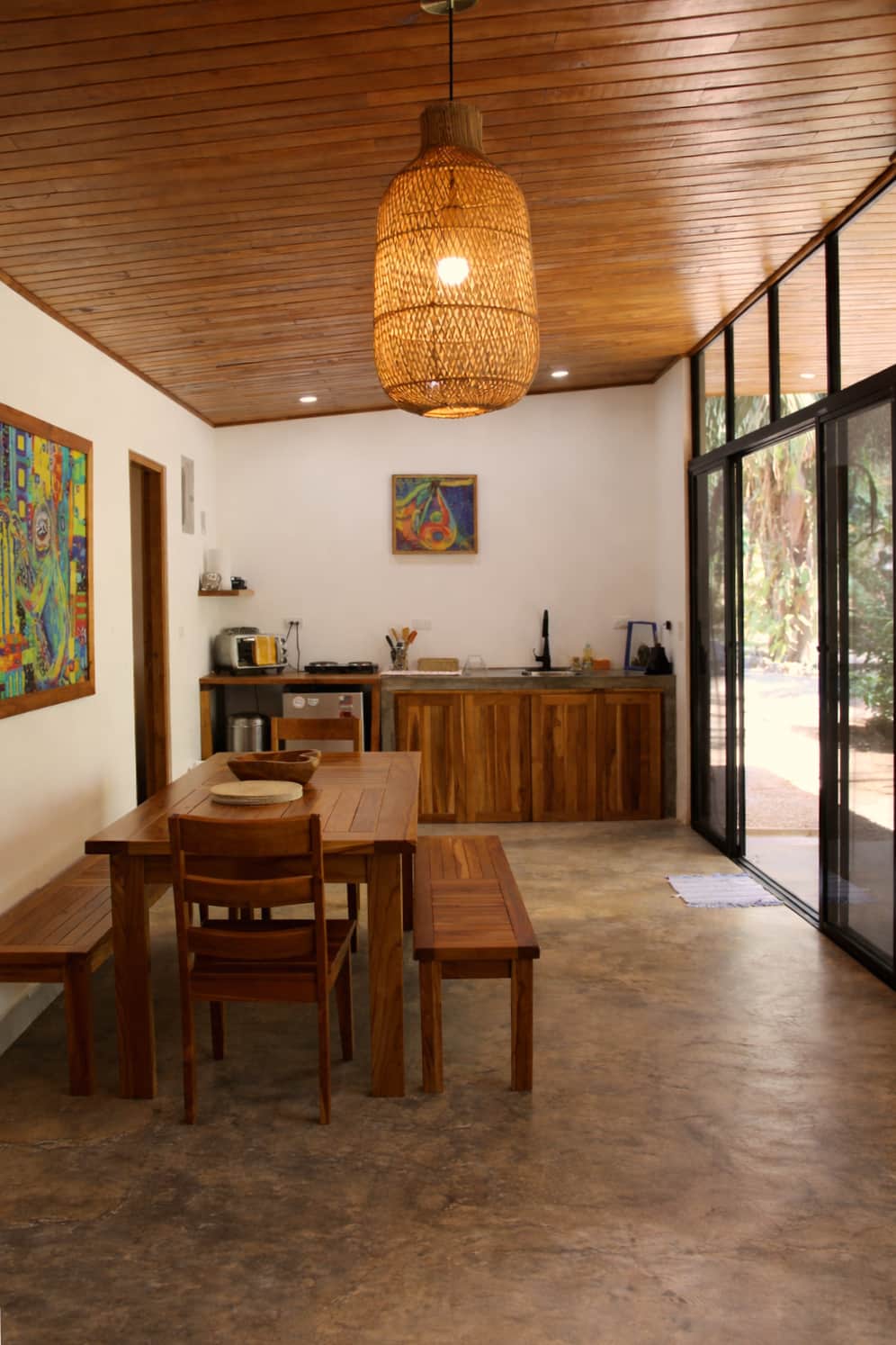 Sloth House Kitchenette and Dining Area Sloth House Kitchenette and Dining Area