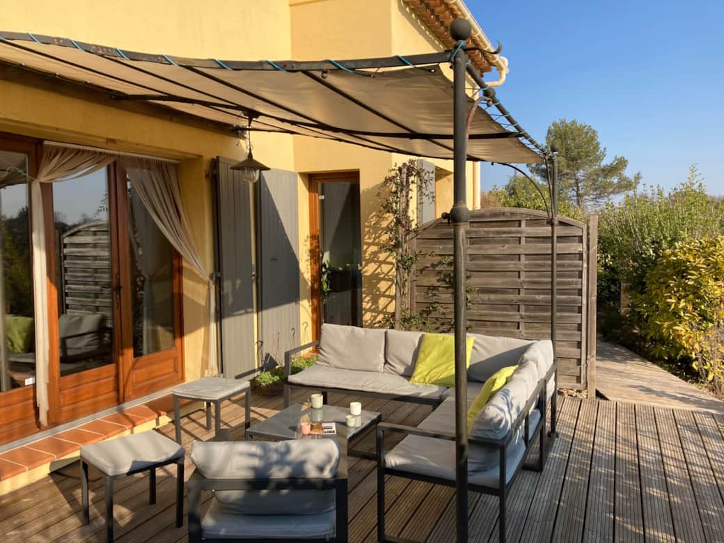 Terrasse Salon - Oree des Mages