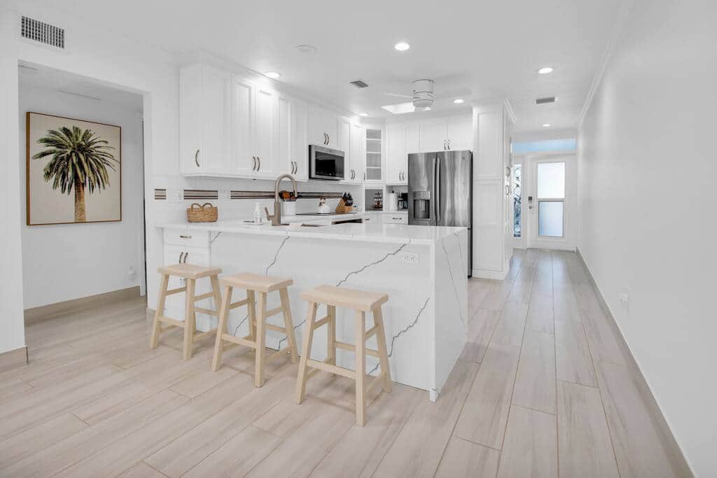 Fully equipped kitchen