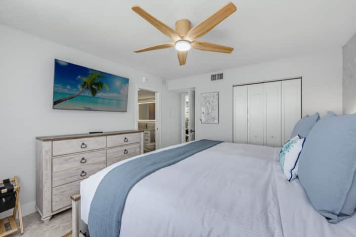 Master Bedroom With Smart TV