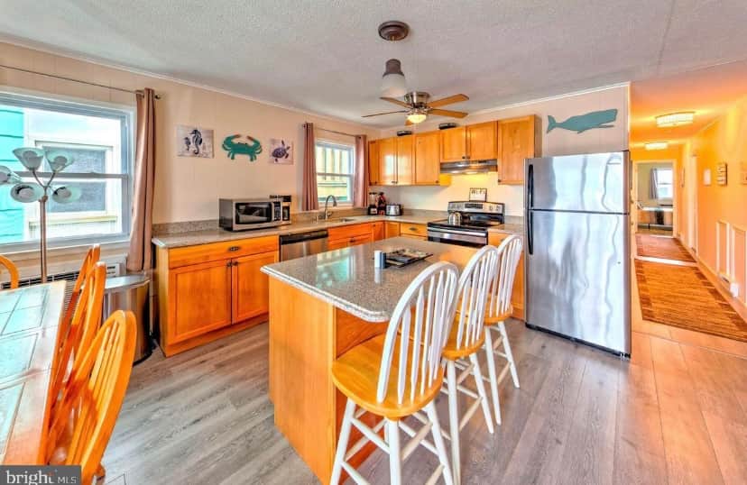Open and spacious kitchen 