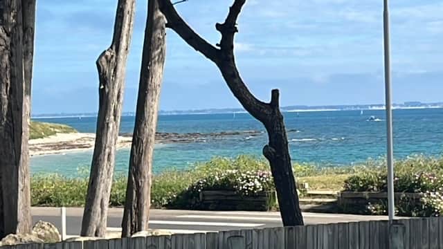 Vue mer depuis la terrasse
