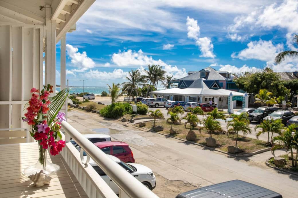 View from the terrace Beach Loft