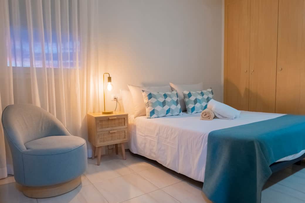 La tercera habitación, acogedora y con baño individual.