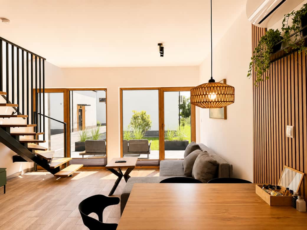 Living Room with Dining Area