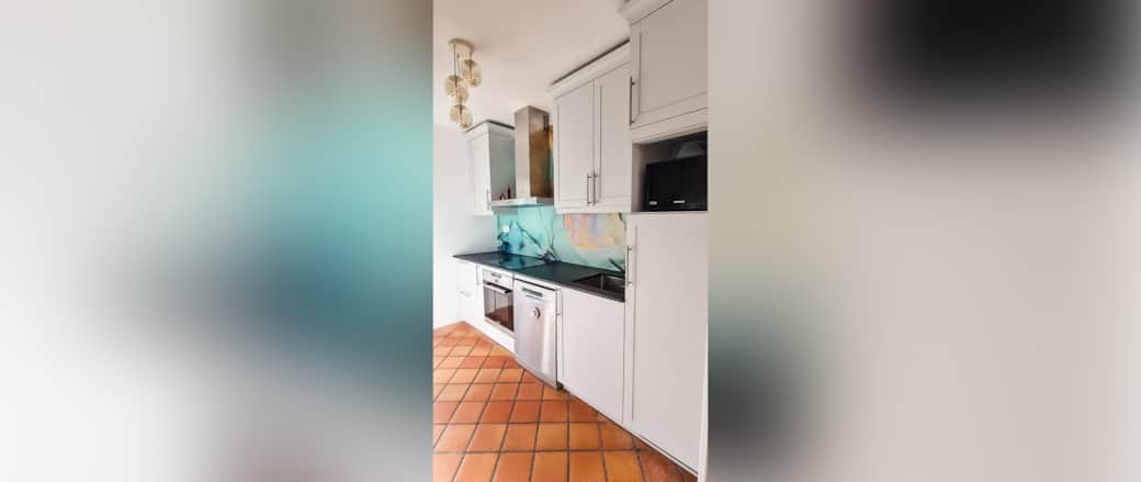 Modern Kitchen (Microwave)