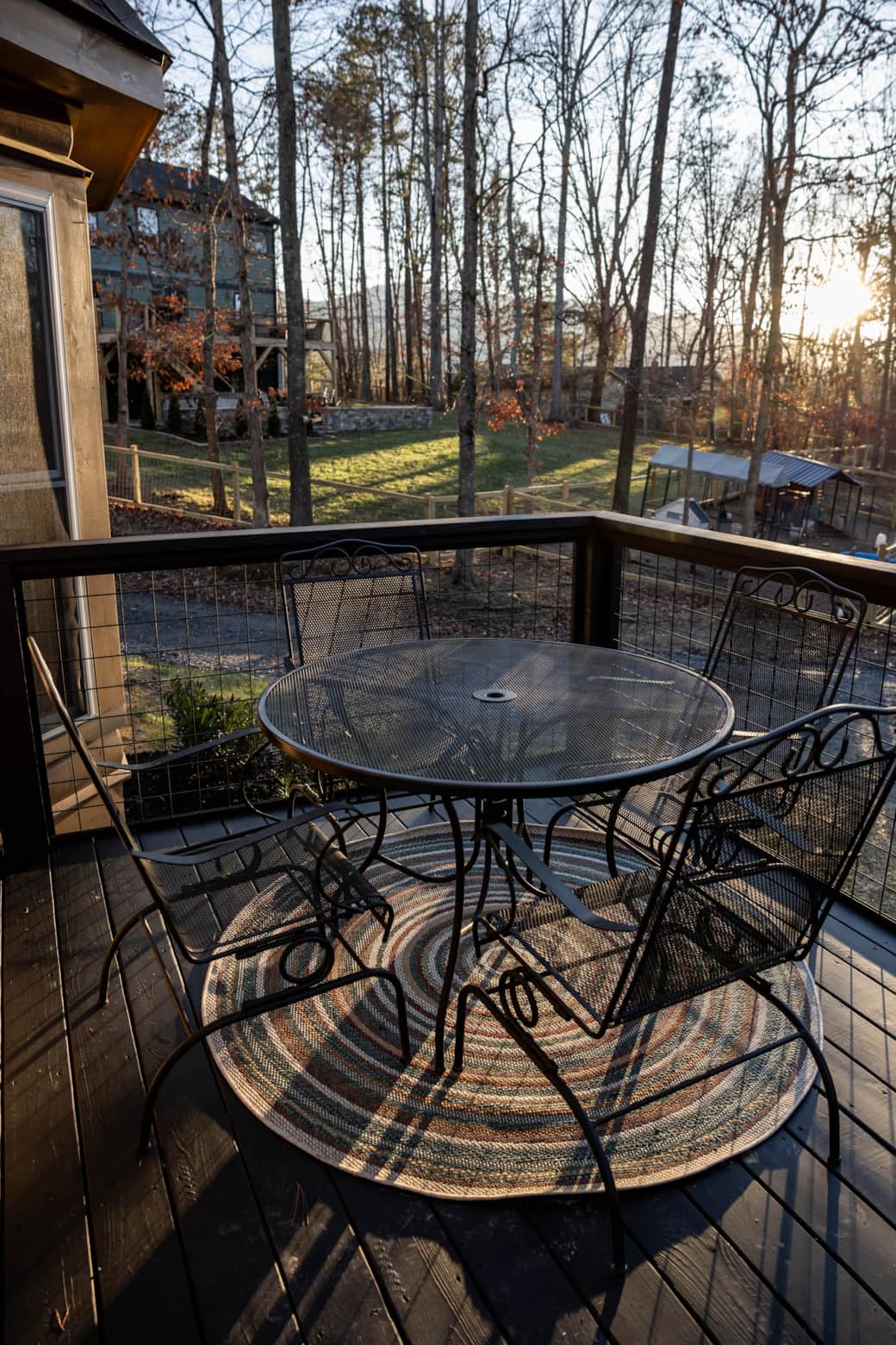 Front Porch w/ Farm Views