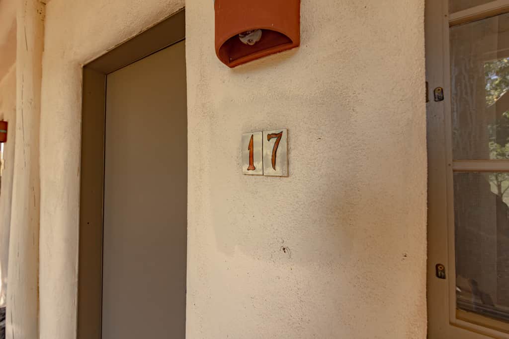 Room 17 is downstairs.