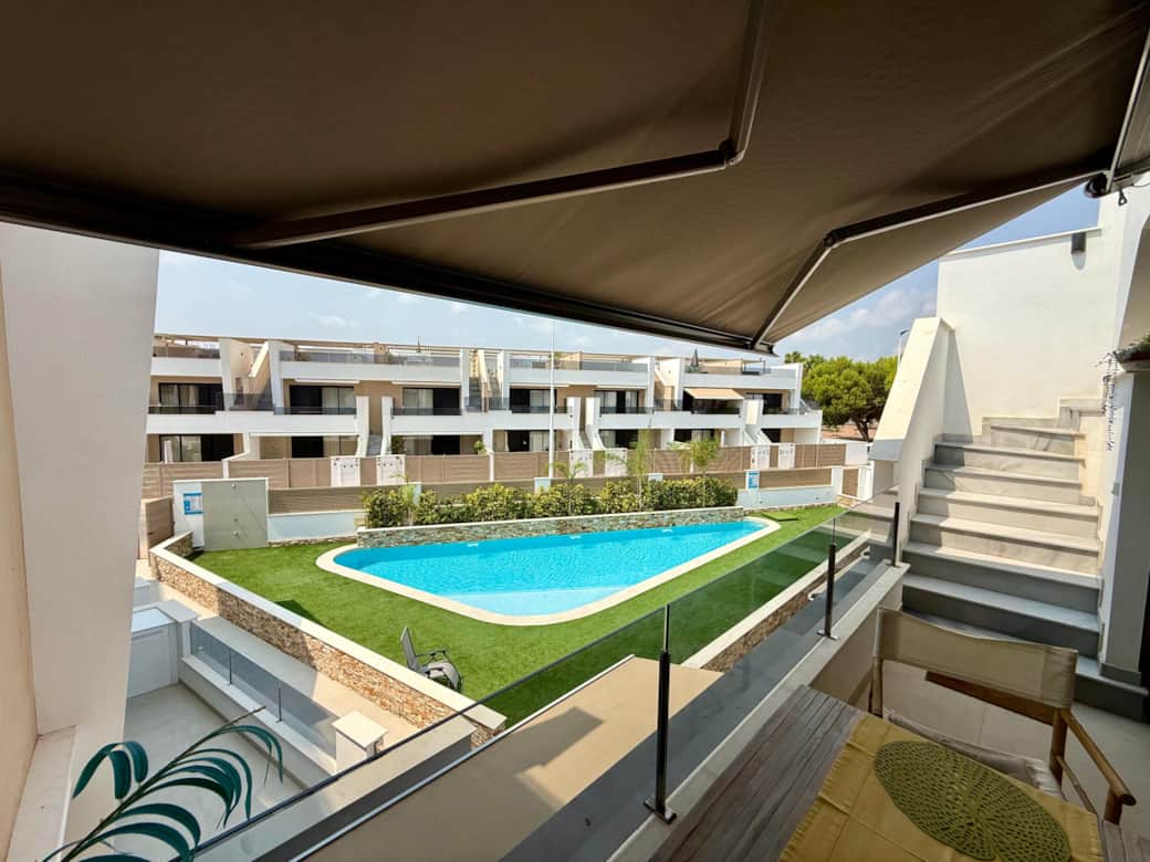 View of the swimming pool