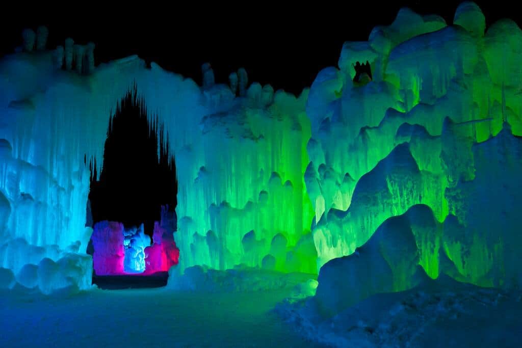 Ice Castle in Lincoln is a fun family event.
