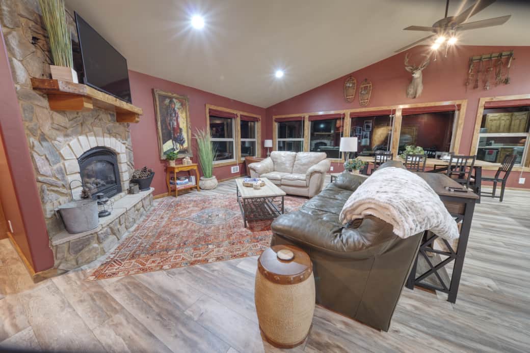 Cozy living room area Cozy living room area