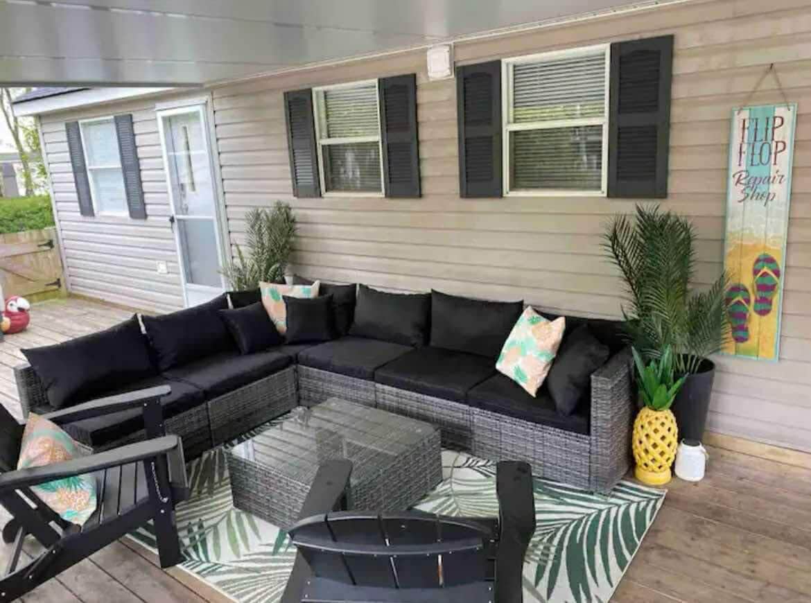Covered deck