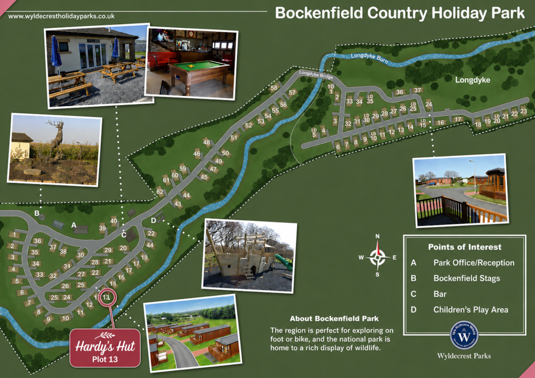 Bockenfield Country Park Map