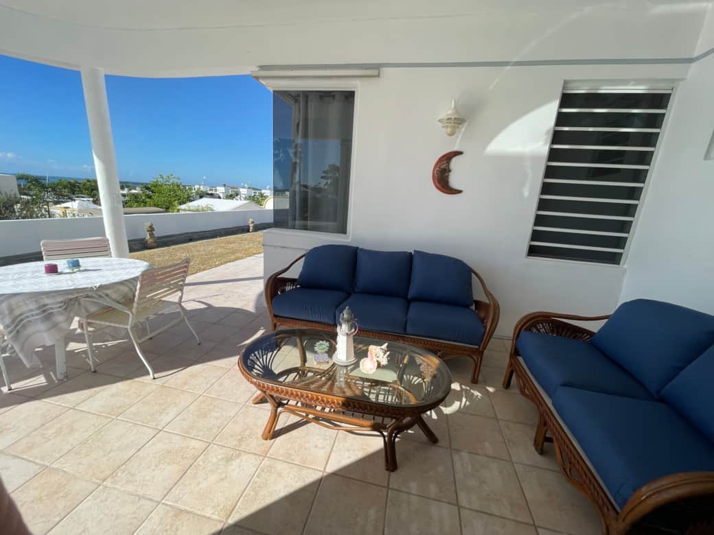 Patio with Ocean View