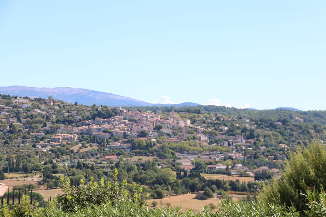 Vue village Fayence