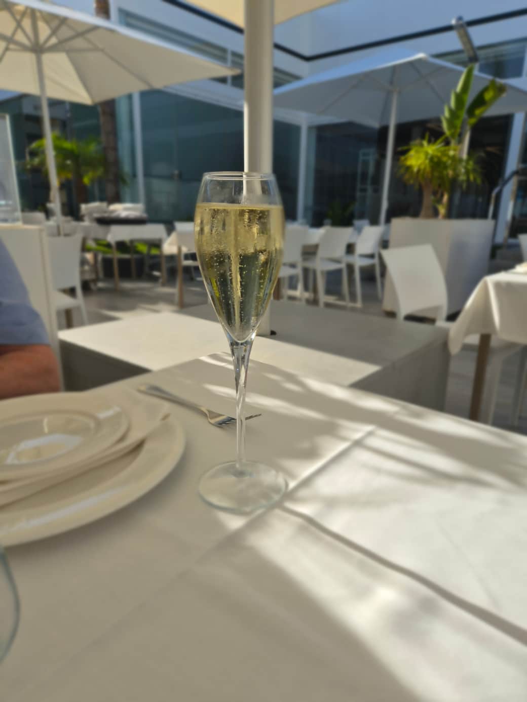 Dining with seaview
