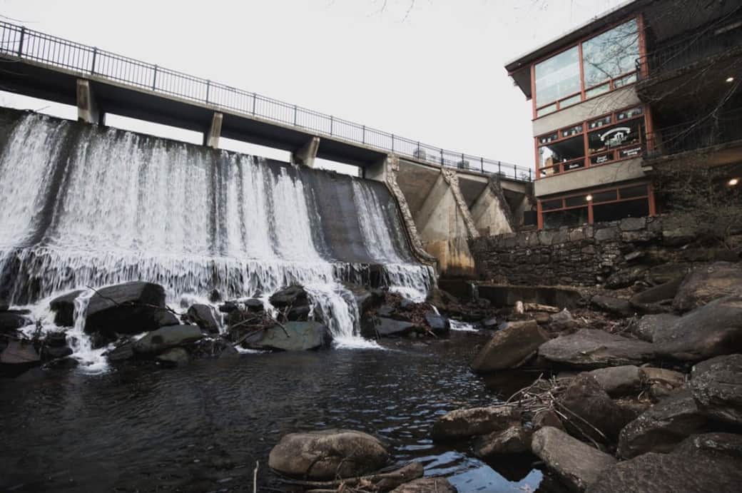 Montreat Dam and Shops